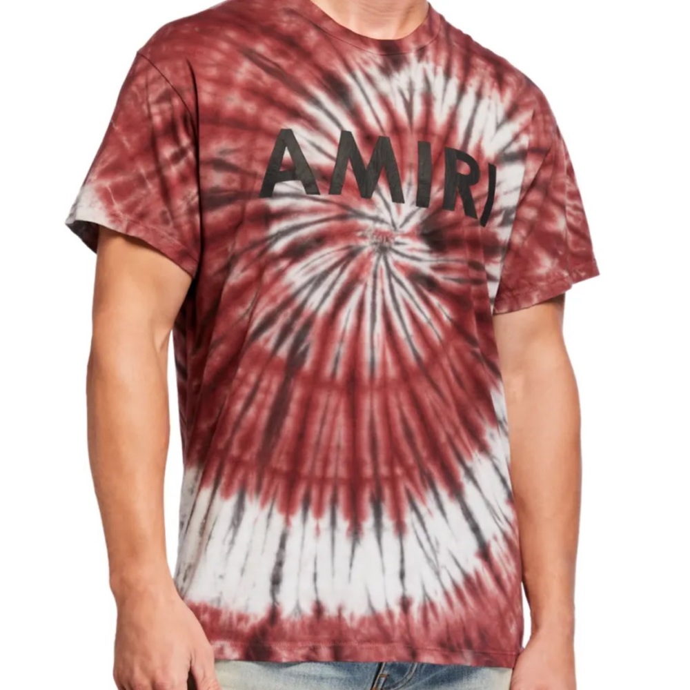 AMIRI tie-dye logo Tshirt